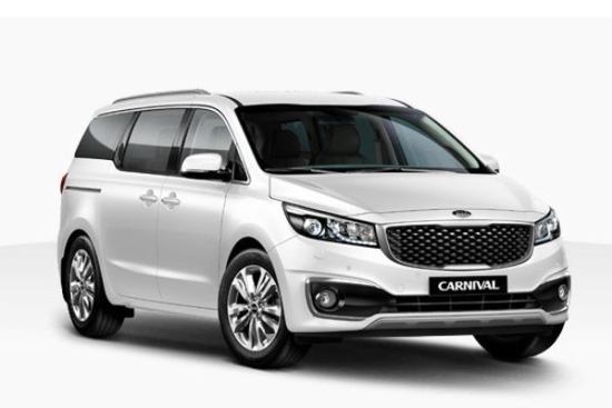 vans kia carnival transporte ejecutivo vip